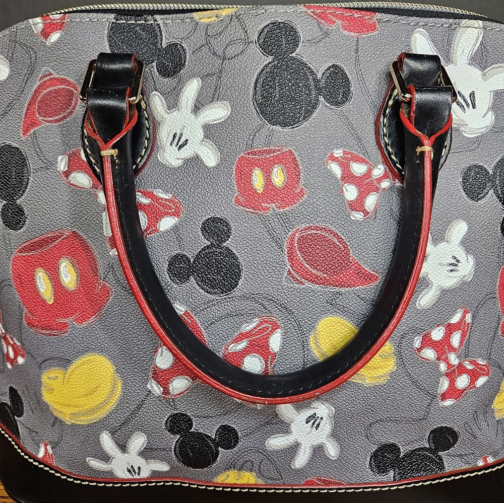 Dooney & Bourke Mickey Parts Satchel - Picture 6 of 15